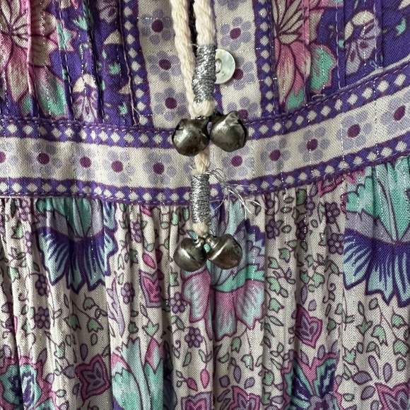 Spell & Gypsy Poinciana Lilac Mid Dress Size XS - Picture 7 of 13